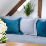 Lejlighed Larooms - Lp01 - 2 Zimmer, 2 Einzelbetten, 1 Doppelbett, Grosse Couch, Kueche, Balkon, Waschmaschine *