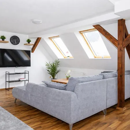 Larooms - Lp01 - 2 Zimmer, 2 Einzelbetten, 1 Doppelbett, Grosse Couch, Kueche, Balkon, Waschmaschine Apartmán Merseburg